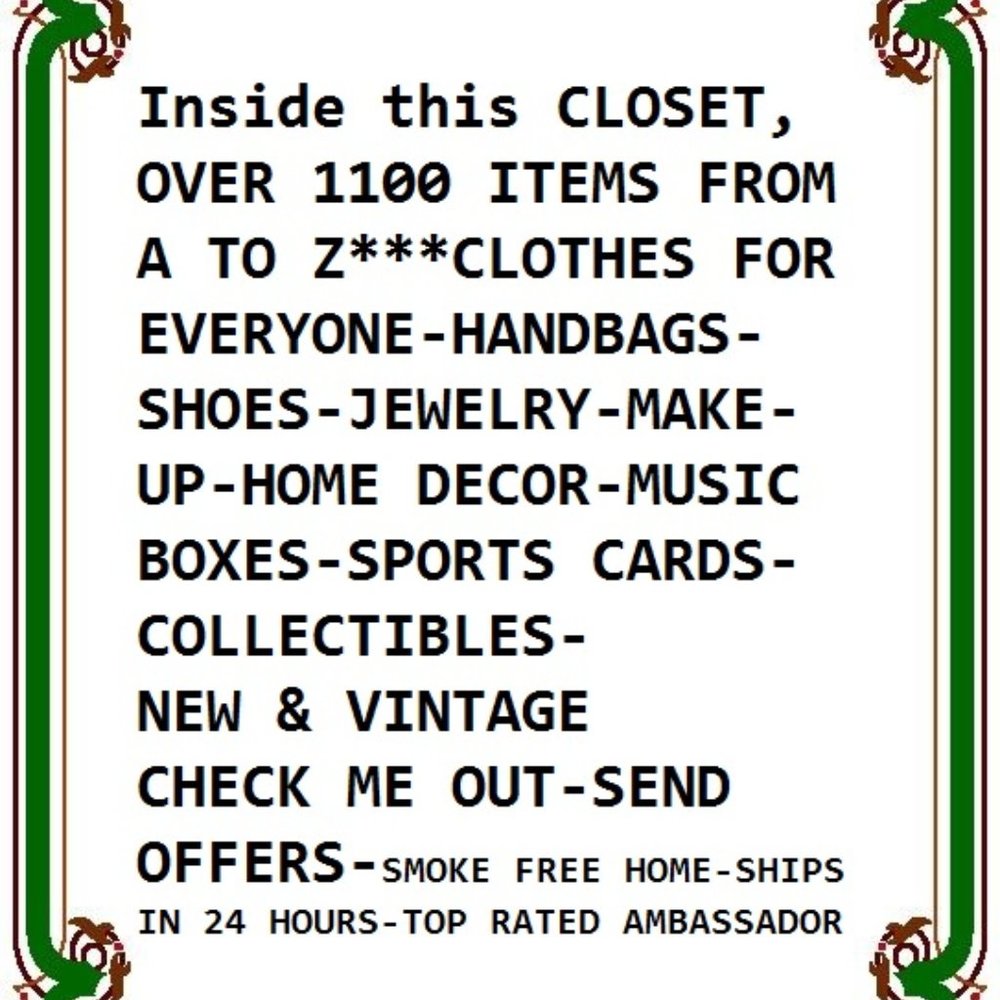 Inside This Closet-Check Me Out-Everything A To Z - image 1